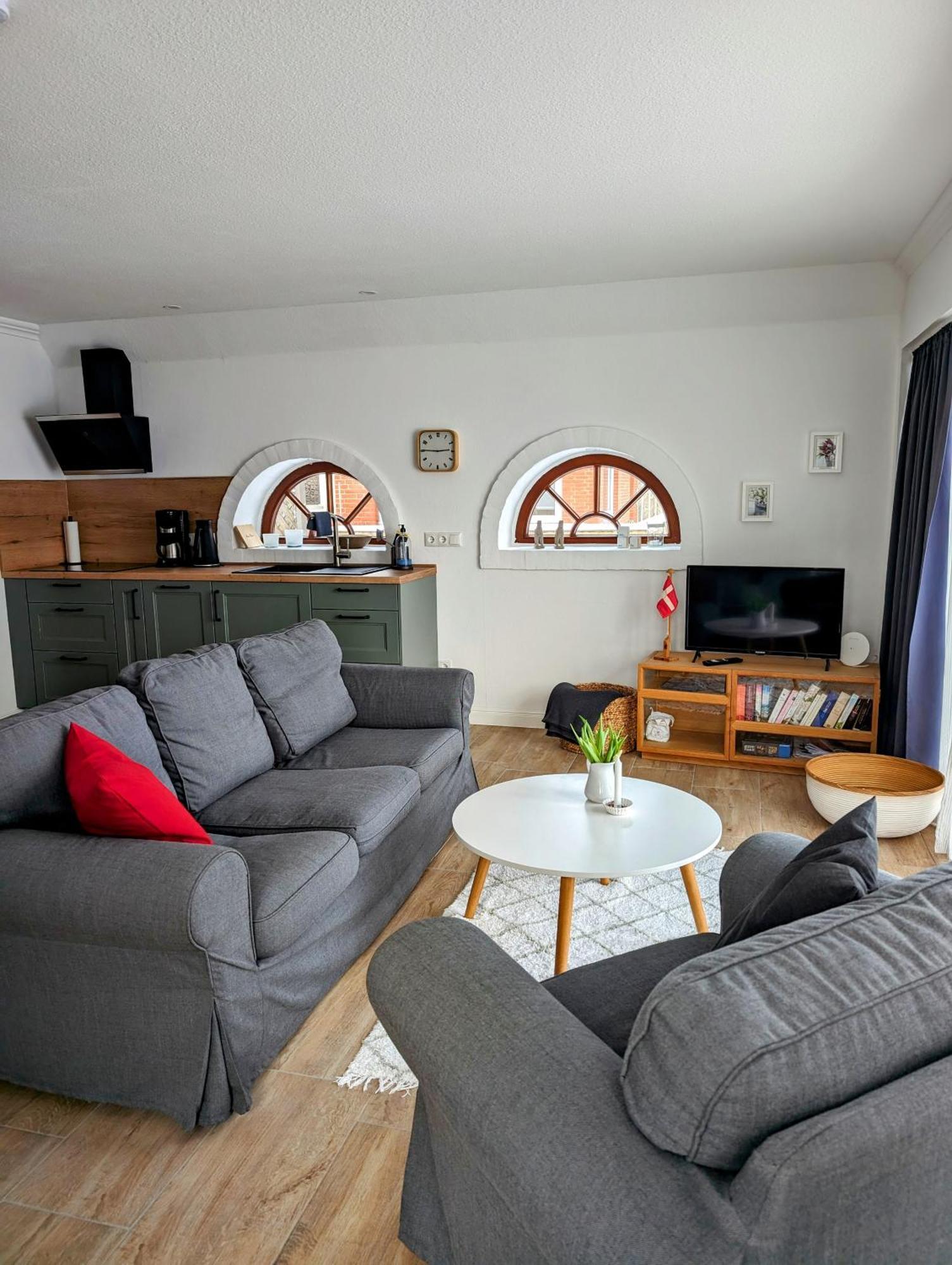 Ferienwohnung Deichblick Tönning Exteriör bild